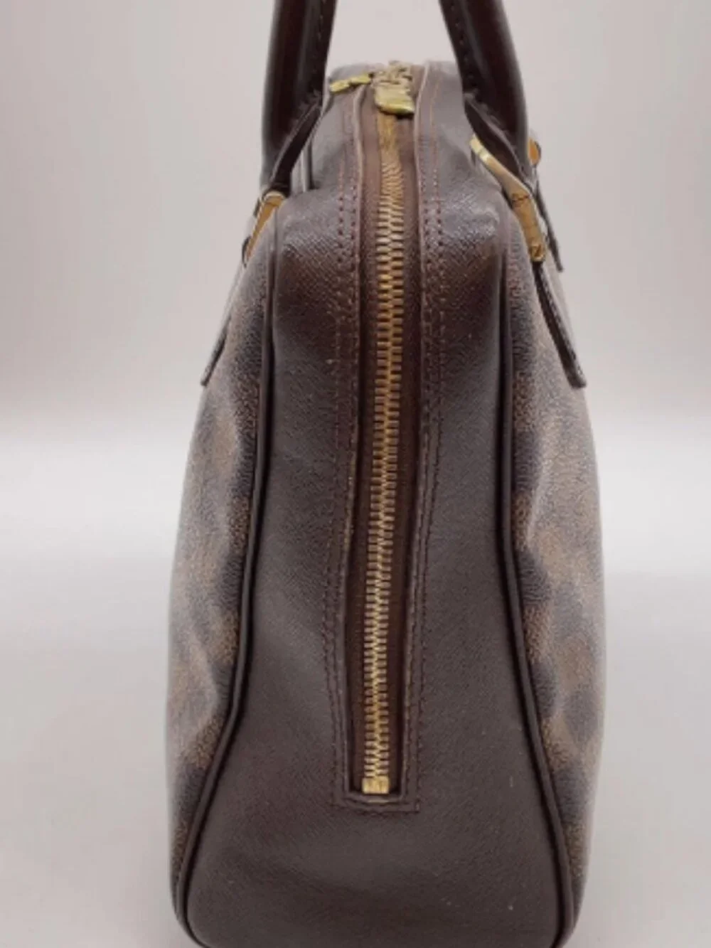 Louis Vuitton Damier Ebene Brera Hand Bag – N51150 – Made in France